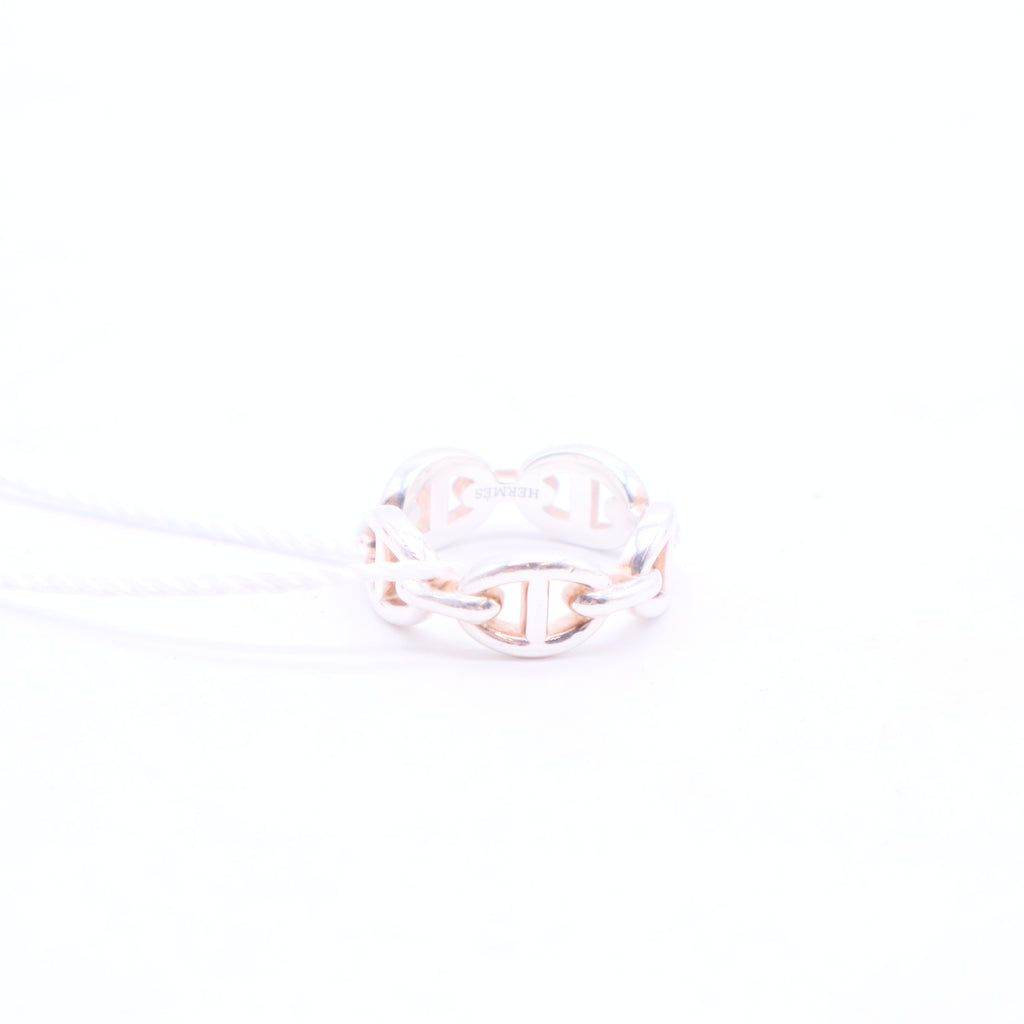 Chaine d'Ancre Enchainee Ring Sterling Silver Twins