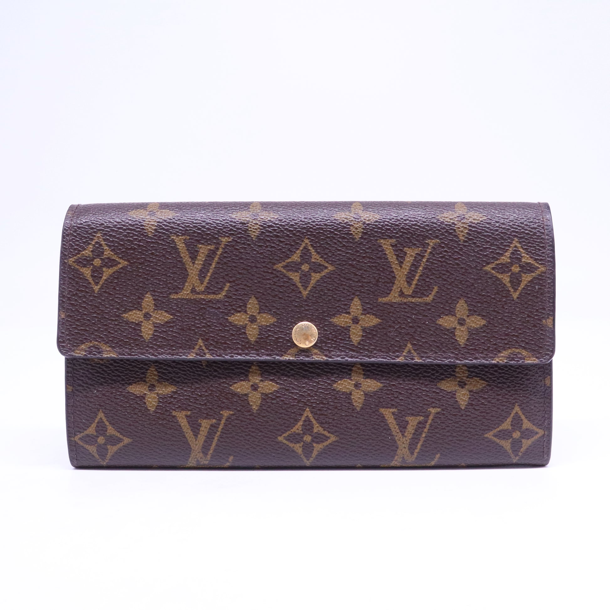 Sarah Wallet Monogram Canvas Twins W20416