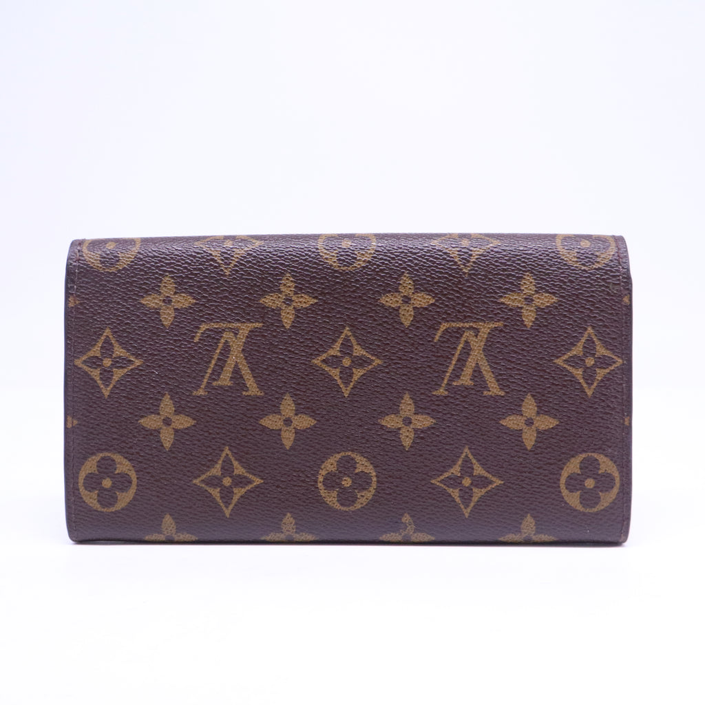 Sarah Wallet Monogram Canvas Twins W20416