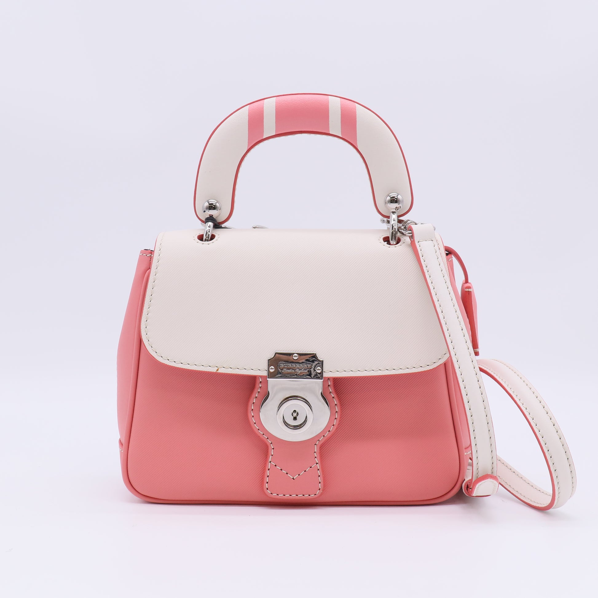 DK88 Top Handle Bag Leather Medium B23670