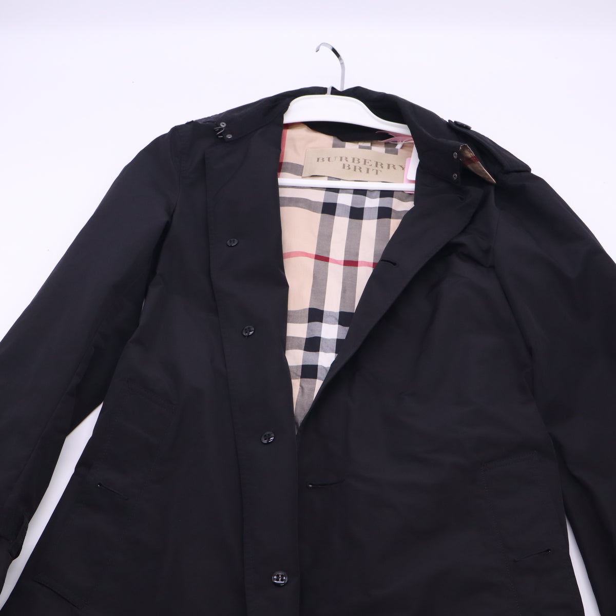 Burberry Exploded Check Pattern Trench Coat Twins LDJ5981