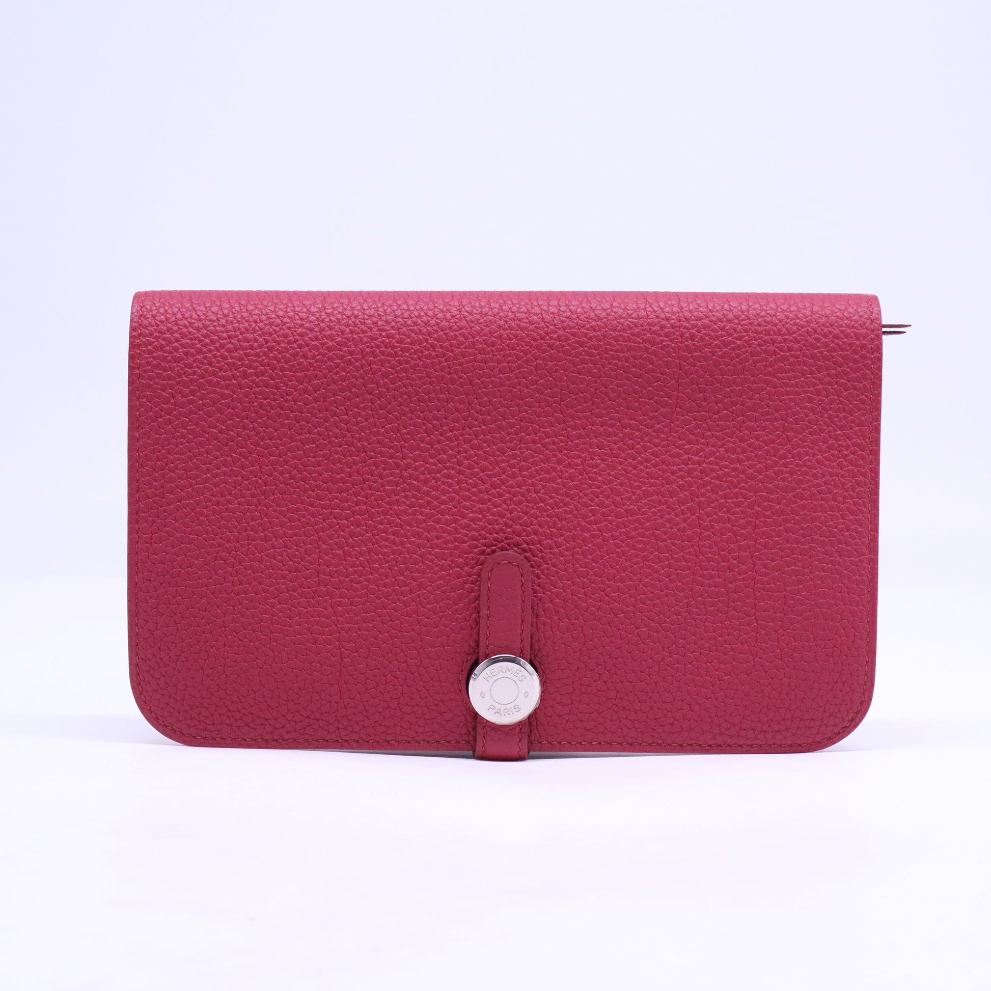 Rubis Clemence Leather Palladium Plated Dogon Combined Wallet W20922