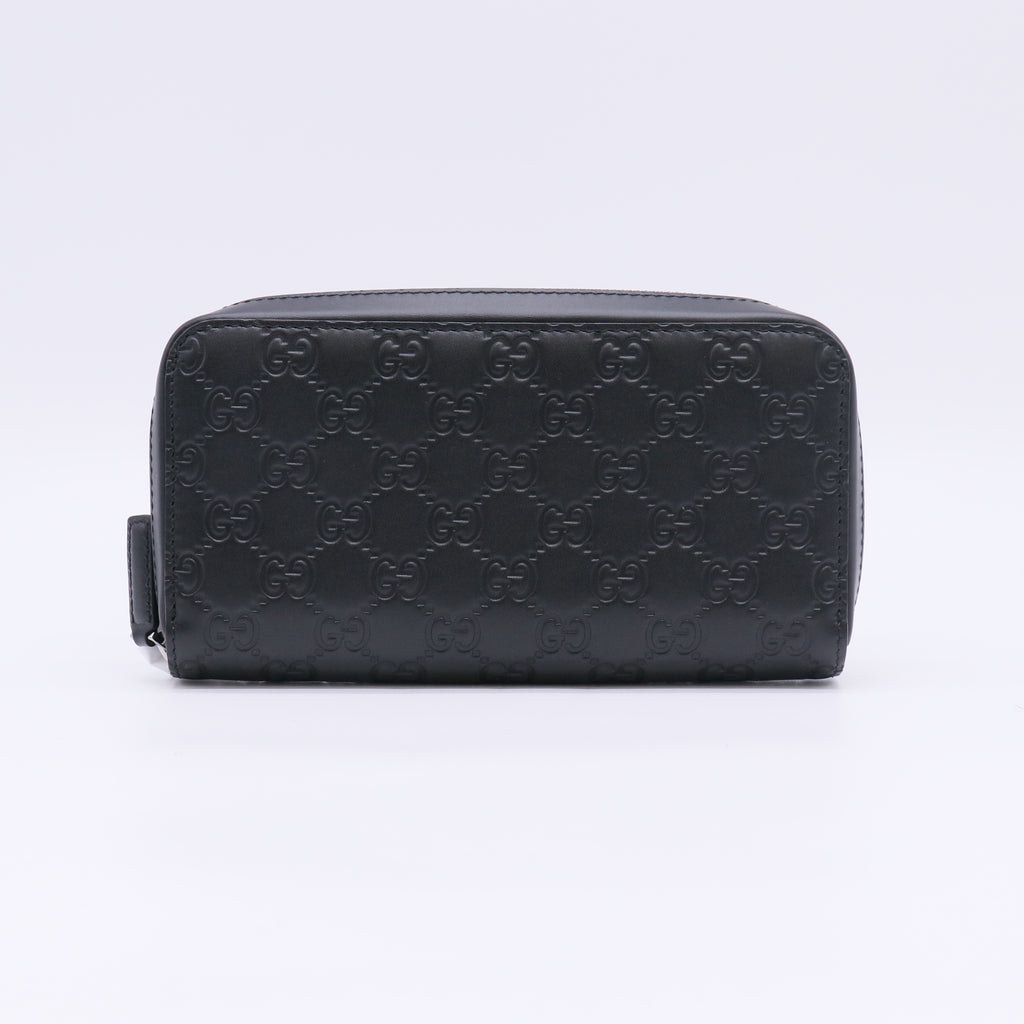 Gucci Microguccissima Leather Cosmetic Pouch W22810