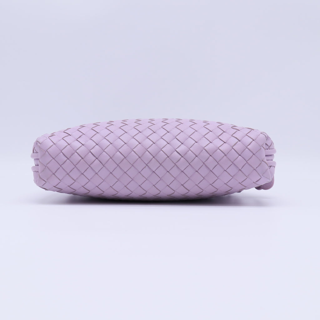 Bottega Veneta Nappa Intrecciato Nodini Crossbody bag in purple B22350