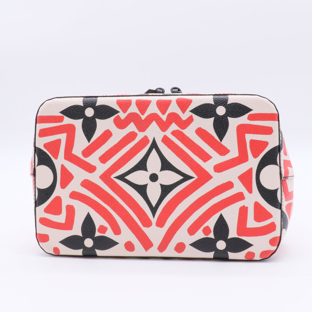 NeoNoe Handbag Limited Edition Crafty Monogram Giant MM Twins