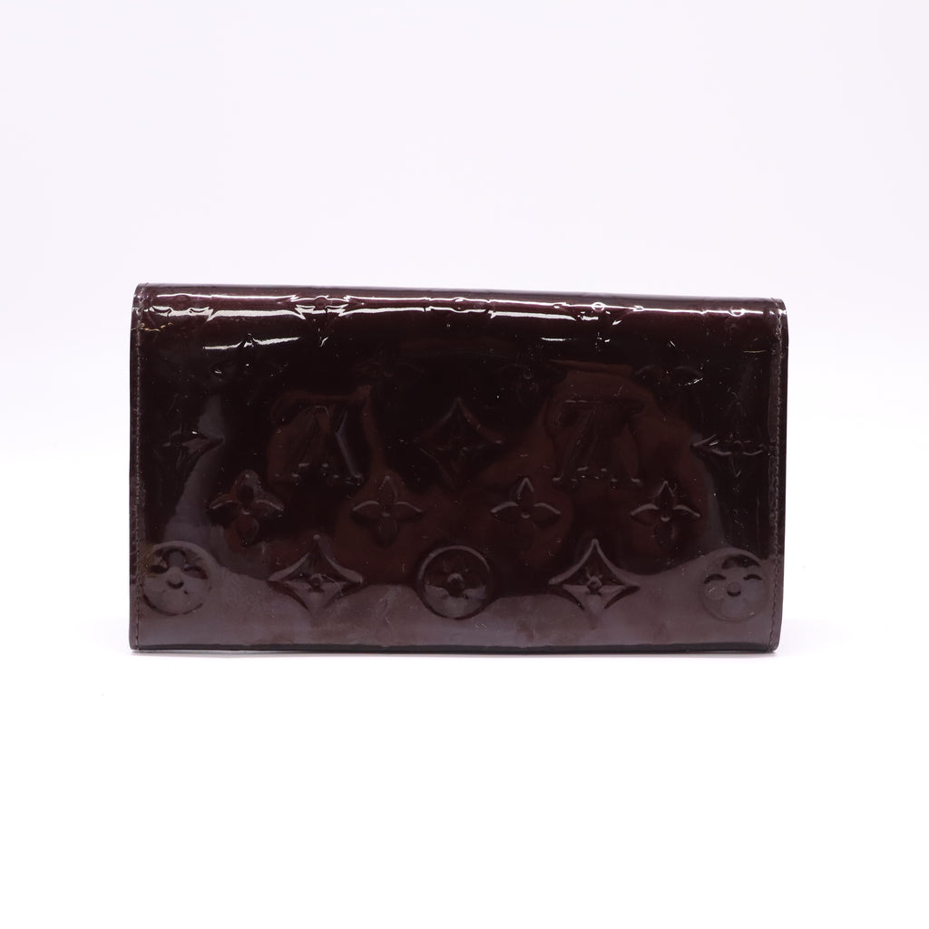 Louis Vuitton Monogram Vernis Sarah Wallet W22167