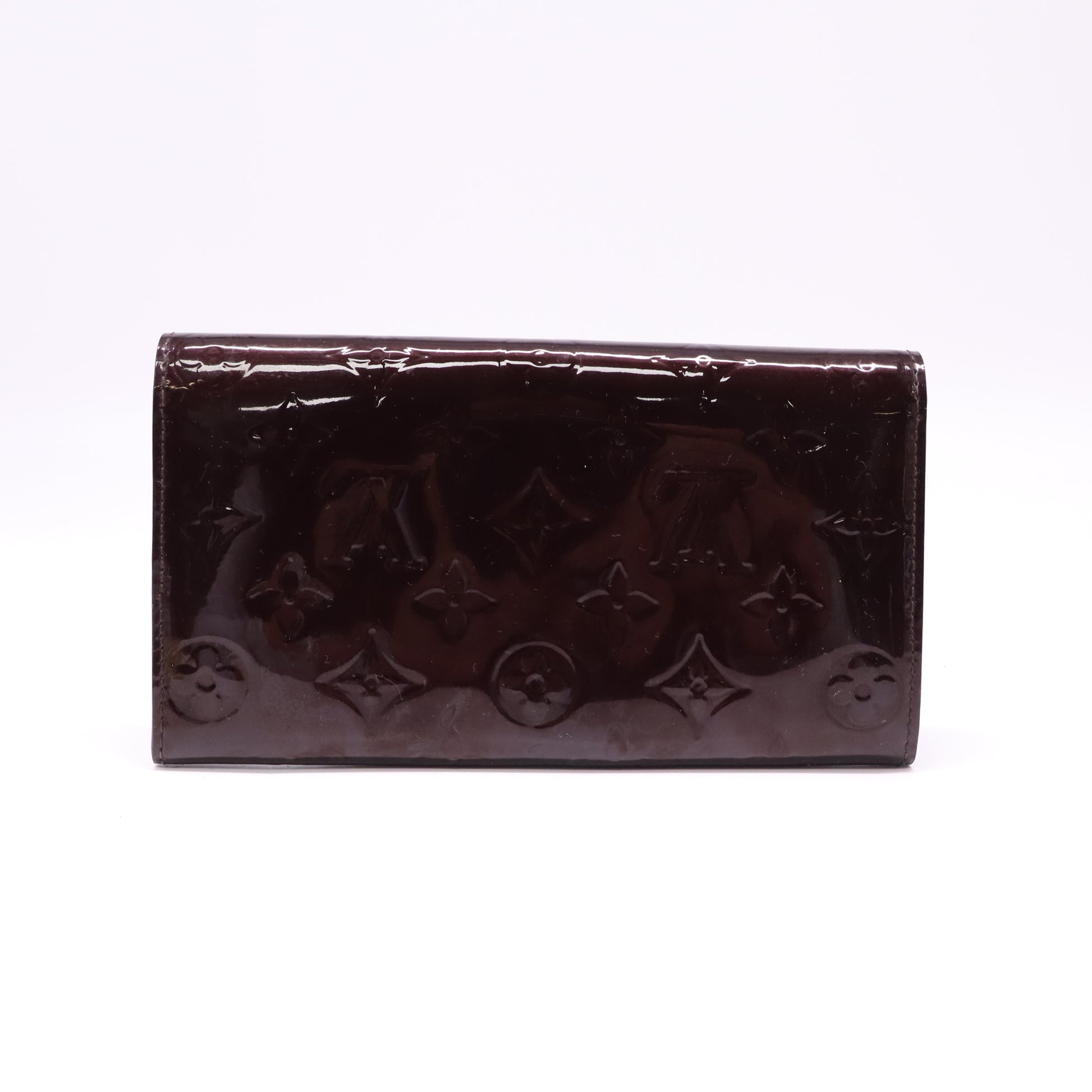 Louis Vuitton Monogram Vernis Sarah Wallet W22167