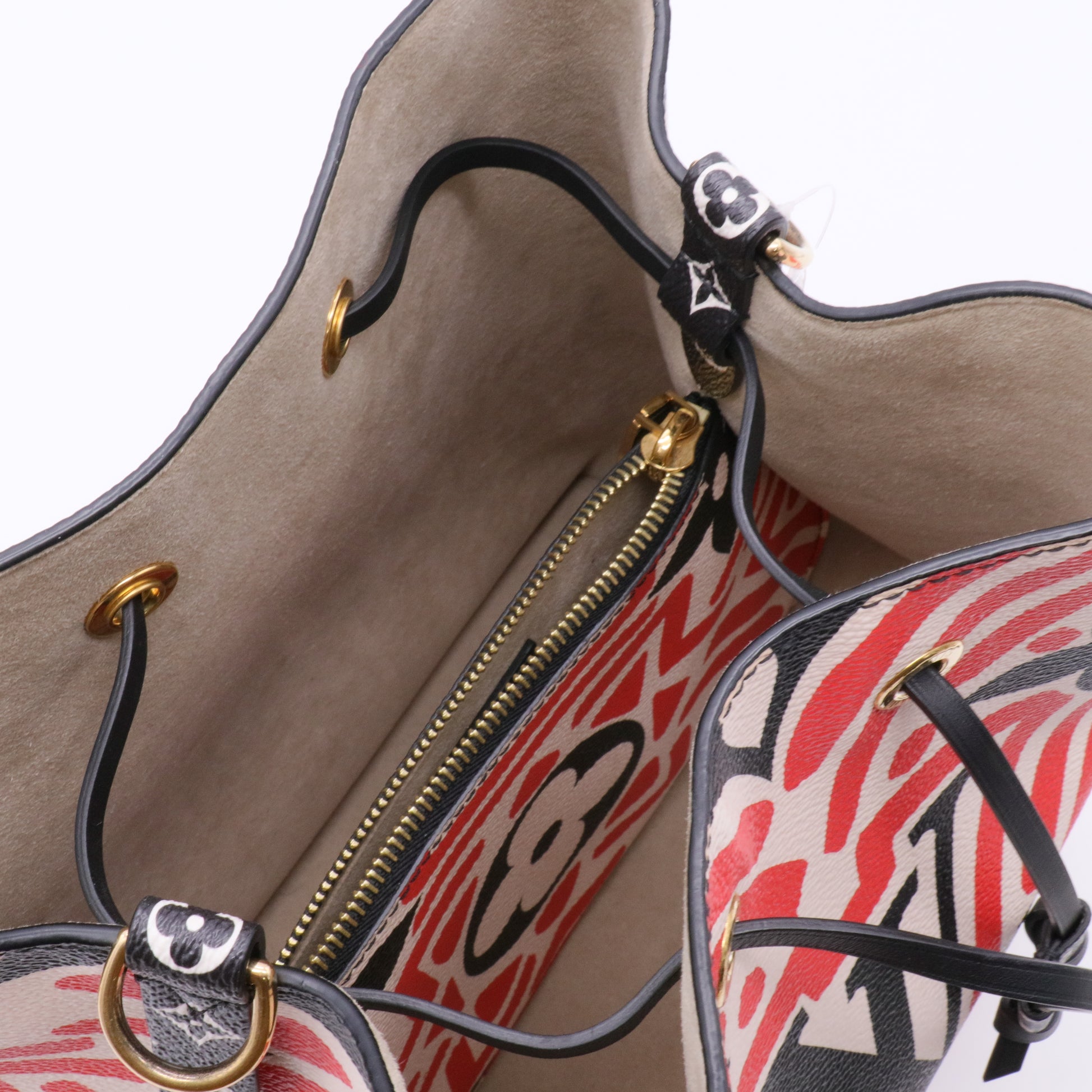 NeoNoe Handbag Limited Edition Crafty Monogram Giant MM Twins