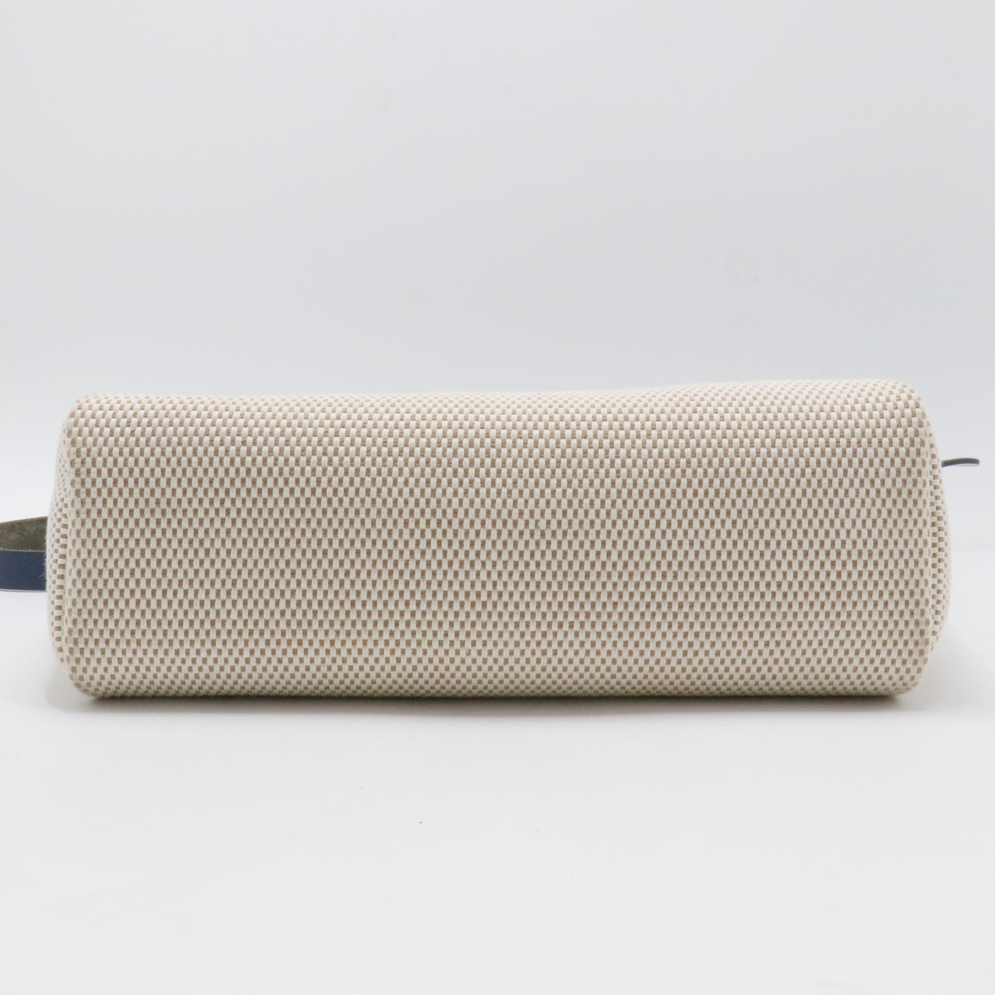HERMES Shoulder Bag 3way Airbag PM Toile H Canvas White White Black Women's