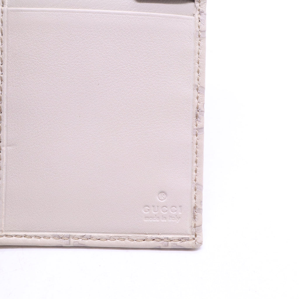 GG Logo Chain Bifold Long Wallet W21039