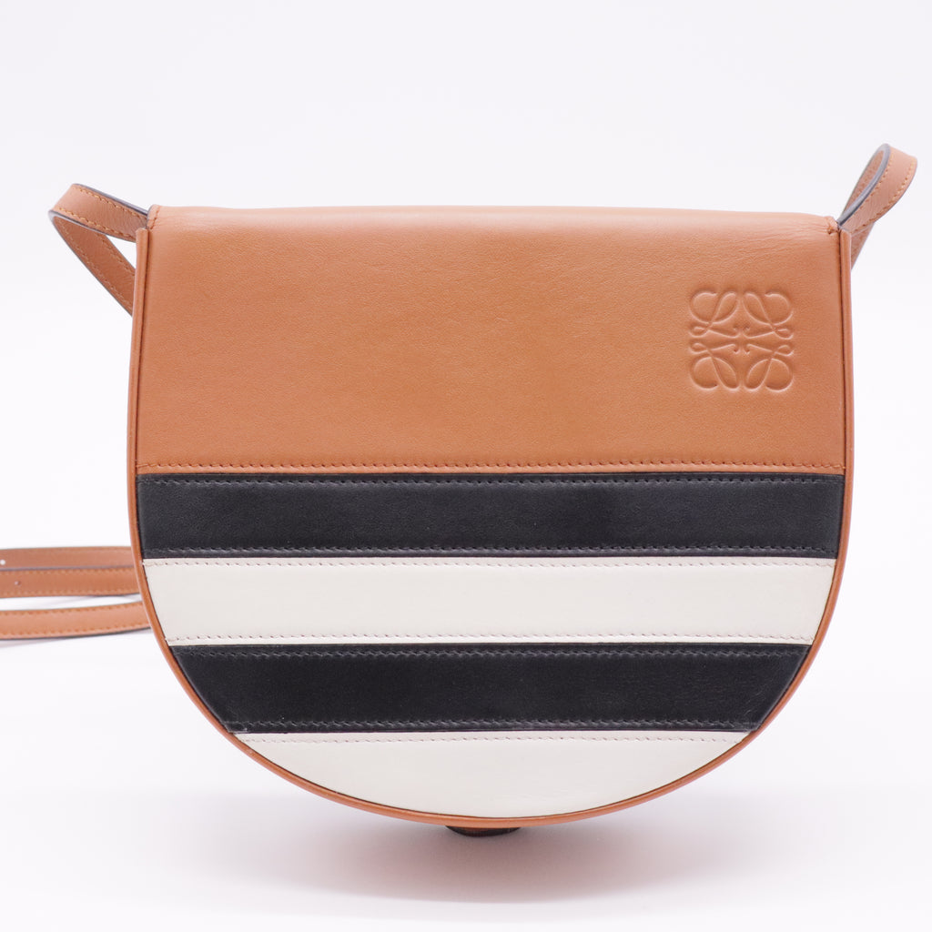 Marine Stripe Heel Bag