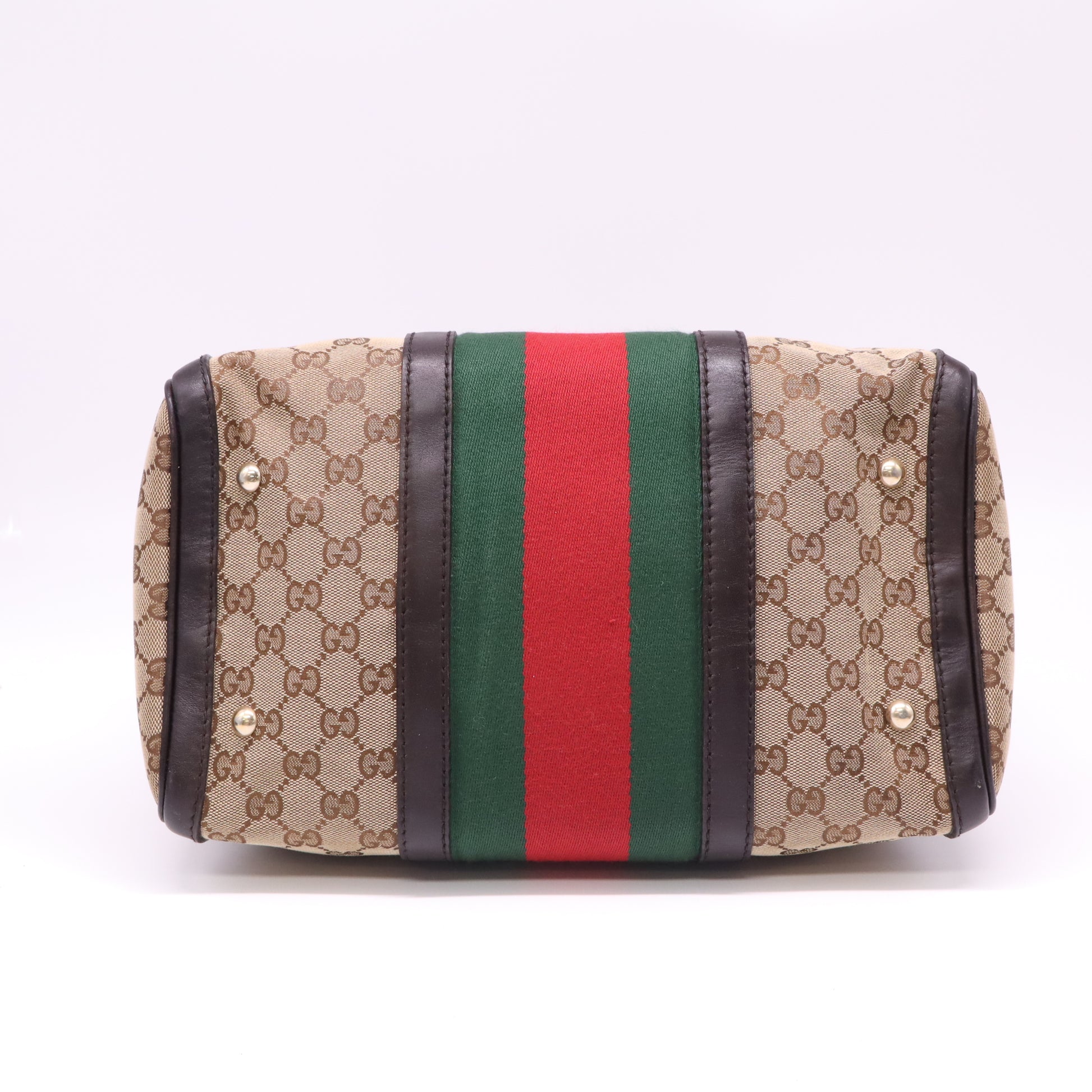 Gucci Vintage Web Original GG Boston Bag B22163