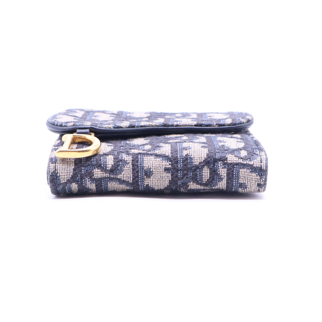 Blue Logo Saddle Card Holder W21000