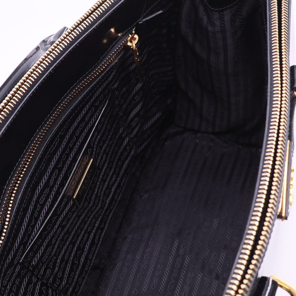 Galleria leather handbag