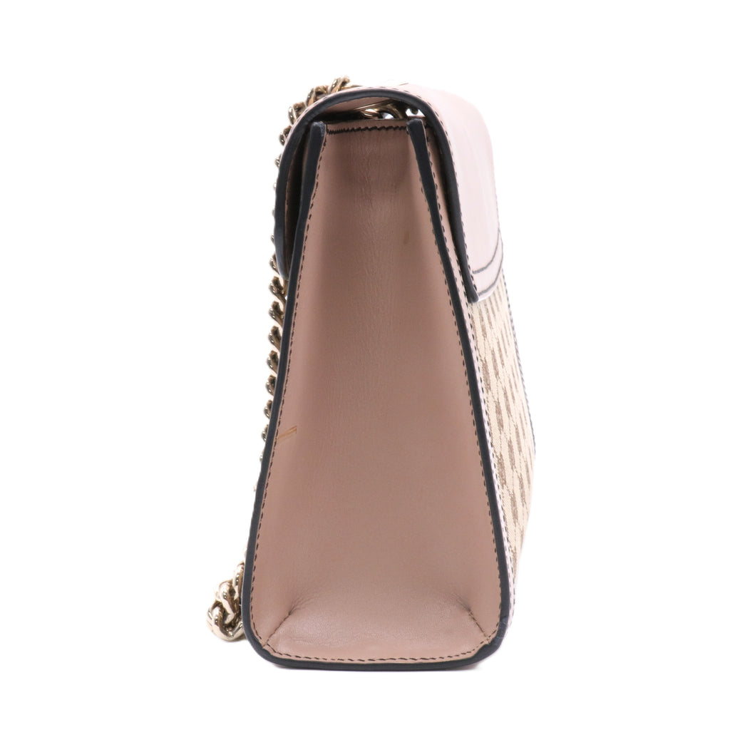 Emily Chain Flap Bag GG Canvas Medium