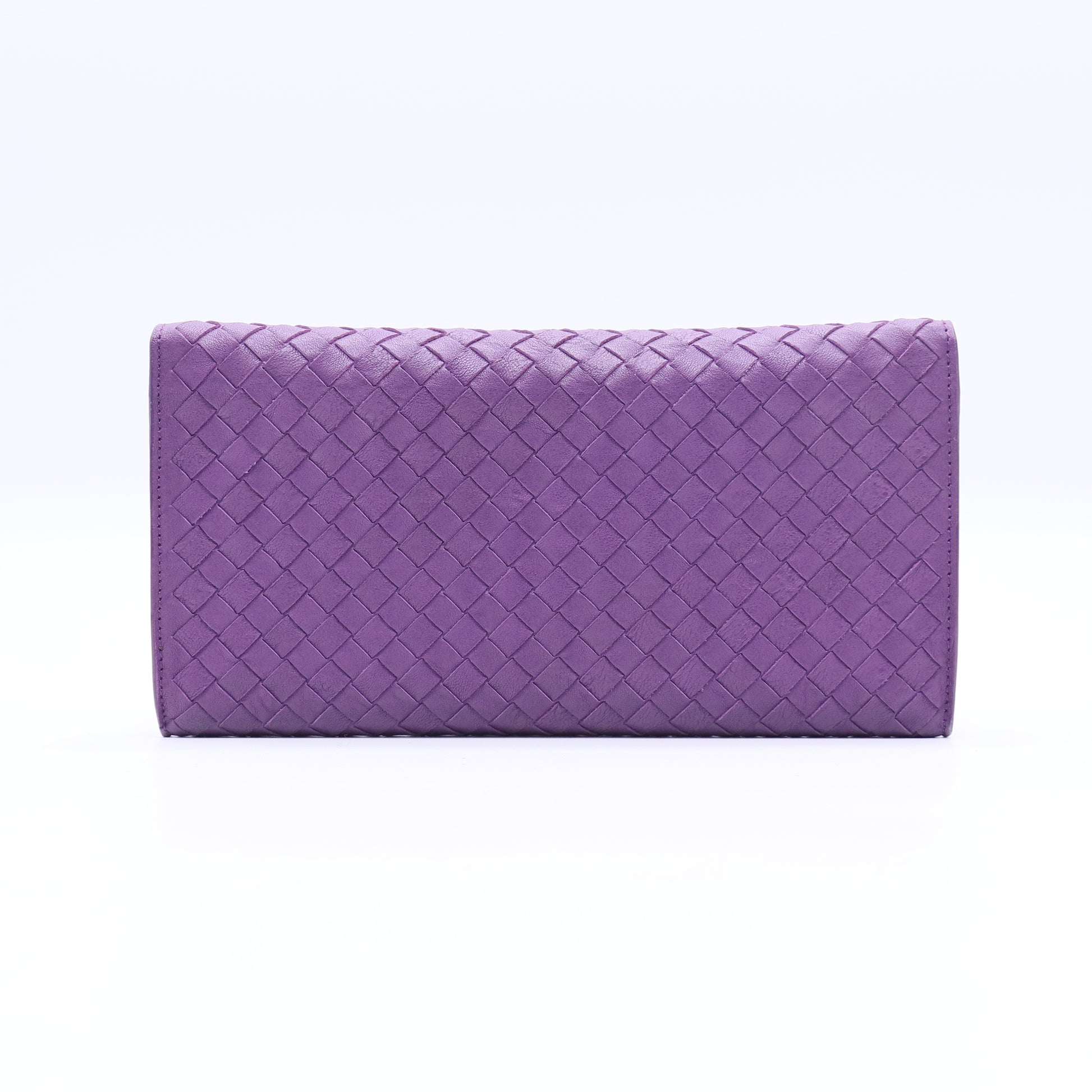 Flap Clutch Intrecciato Nappa Twins W20764