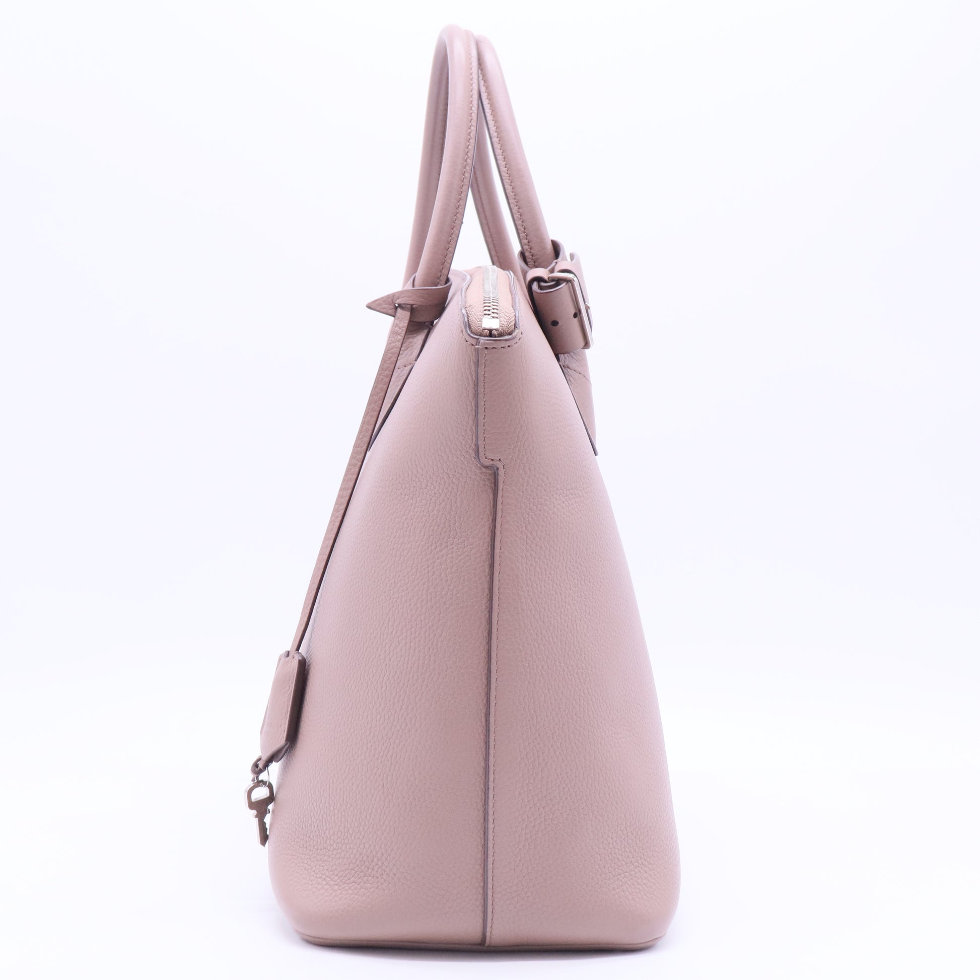 Limited Edition Framboise Chevre Leather Haute Maroquinerie Lockit Bag LDJ2830  Twins
