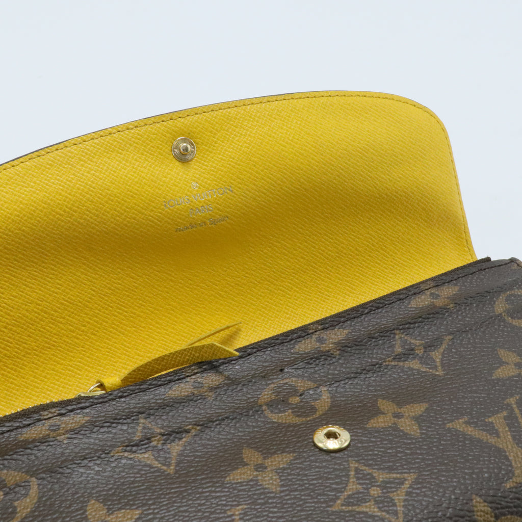 Monogram Emilie Wallet Mimosa