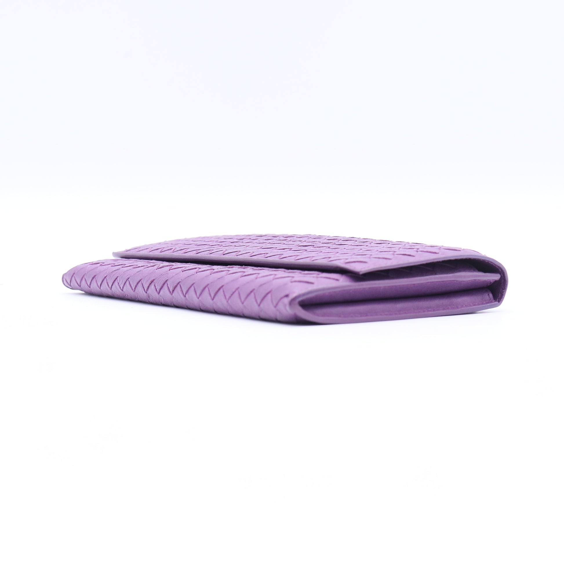 Flap Clutch Intrecciato Nappa Twins W20764