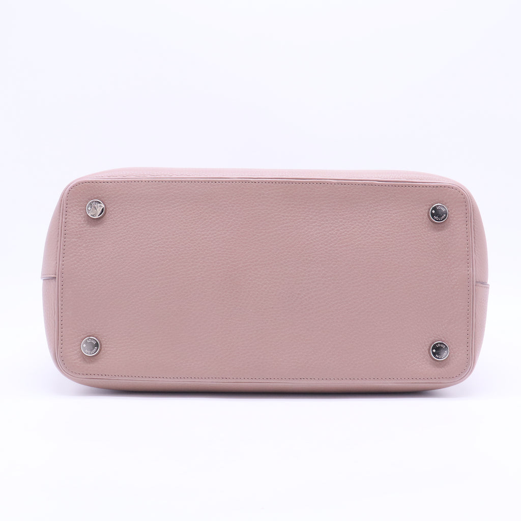 Limited Edition Framboise Chevre Leather Haute Maroquinerie Lockit Bag LDJ2830  Twins