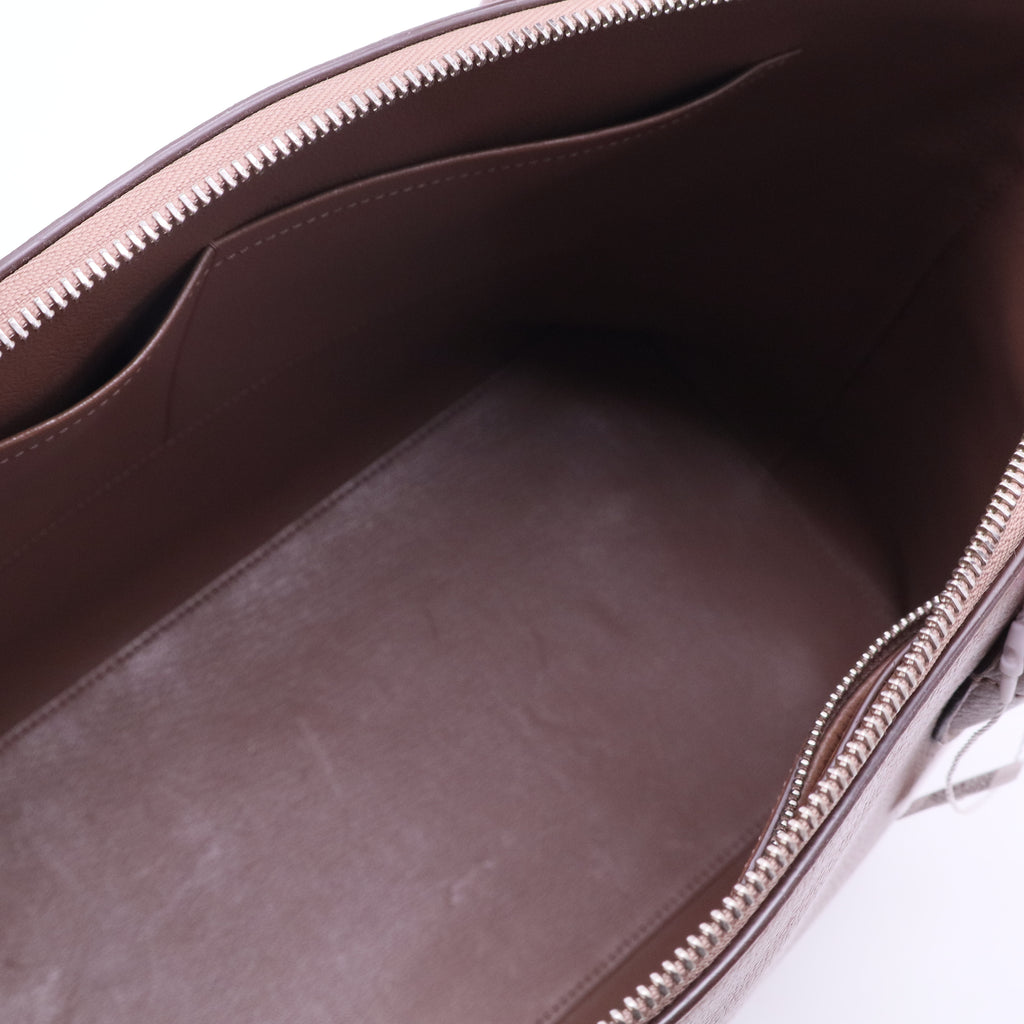 Limited Edition Framboise Chevre Leather Haute Maroquinerie Lockit Bag LDJ2830  Twins