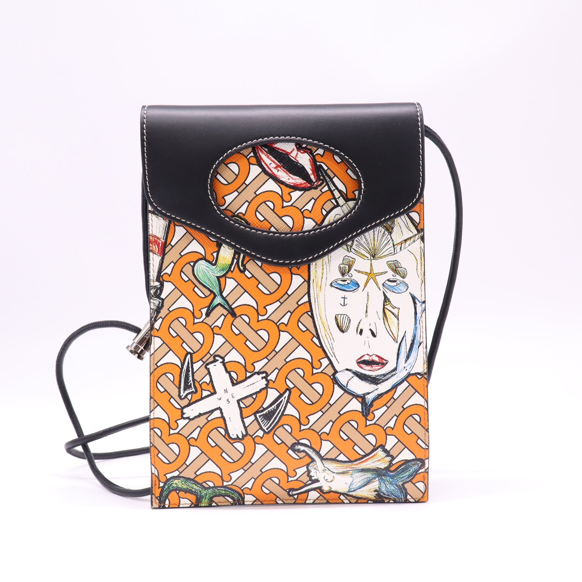 Burberry Marine Sketch Micro Pocket Bag B22805