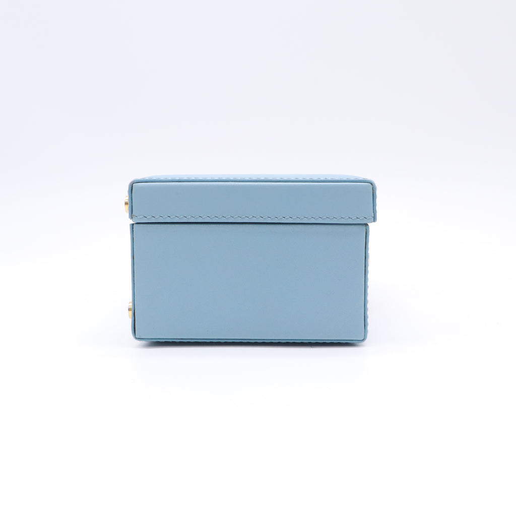 Saint Laurent Micro Mellettes Leather Box Clutch B23615