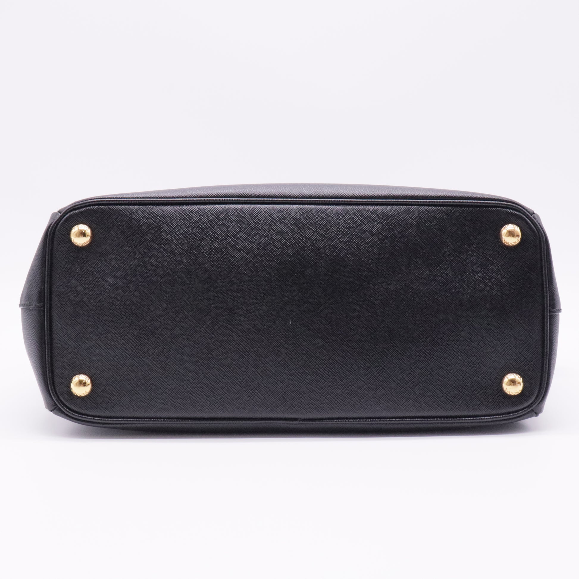 Black Saffiano Lux Galleria Handbag
