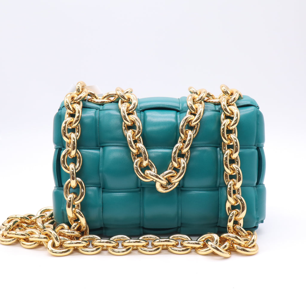 Bottega Veneta Padded Chain Cassette Bag B23696