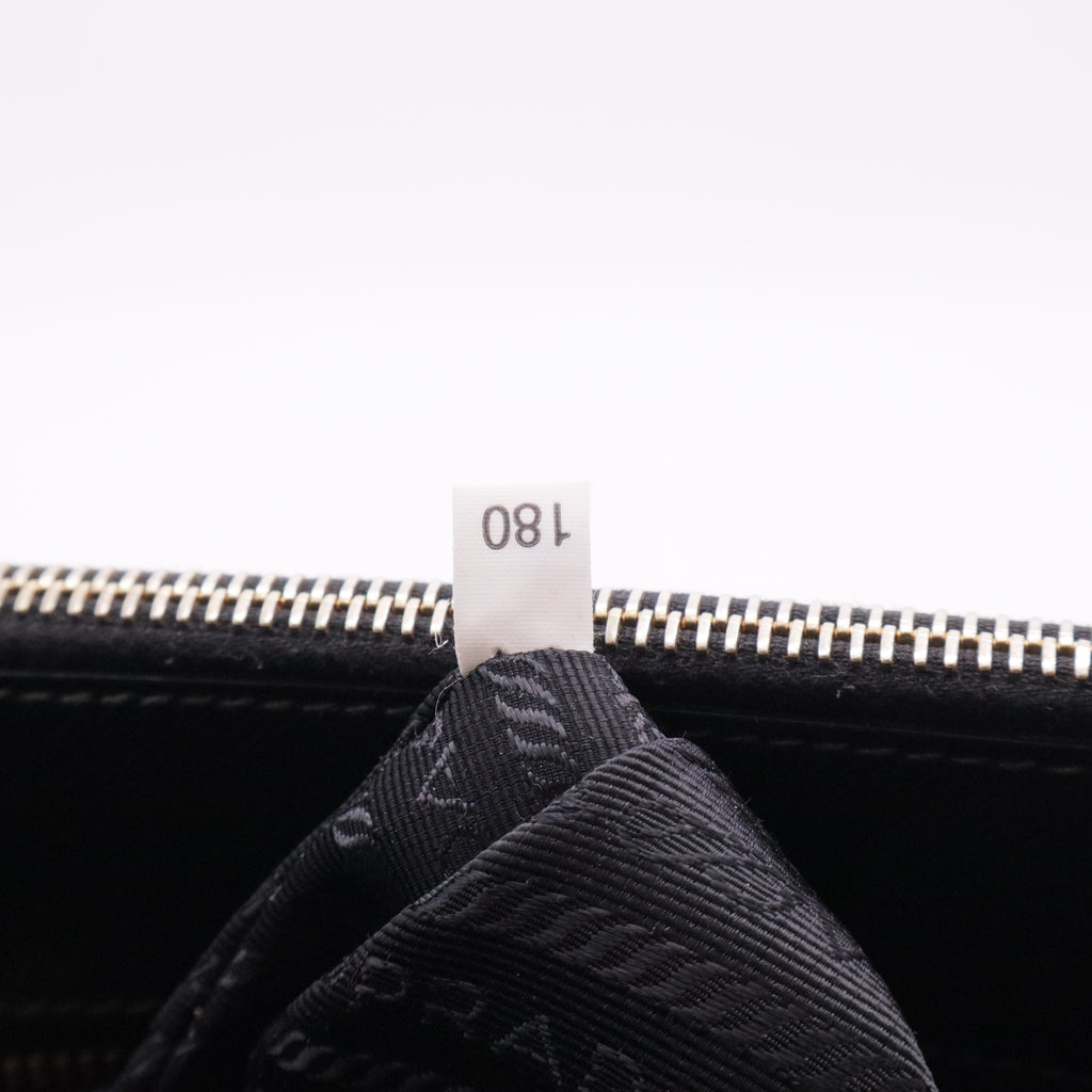 Black Saffiano Lux Galleria Handbag