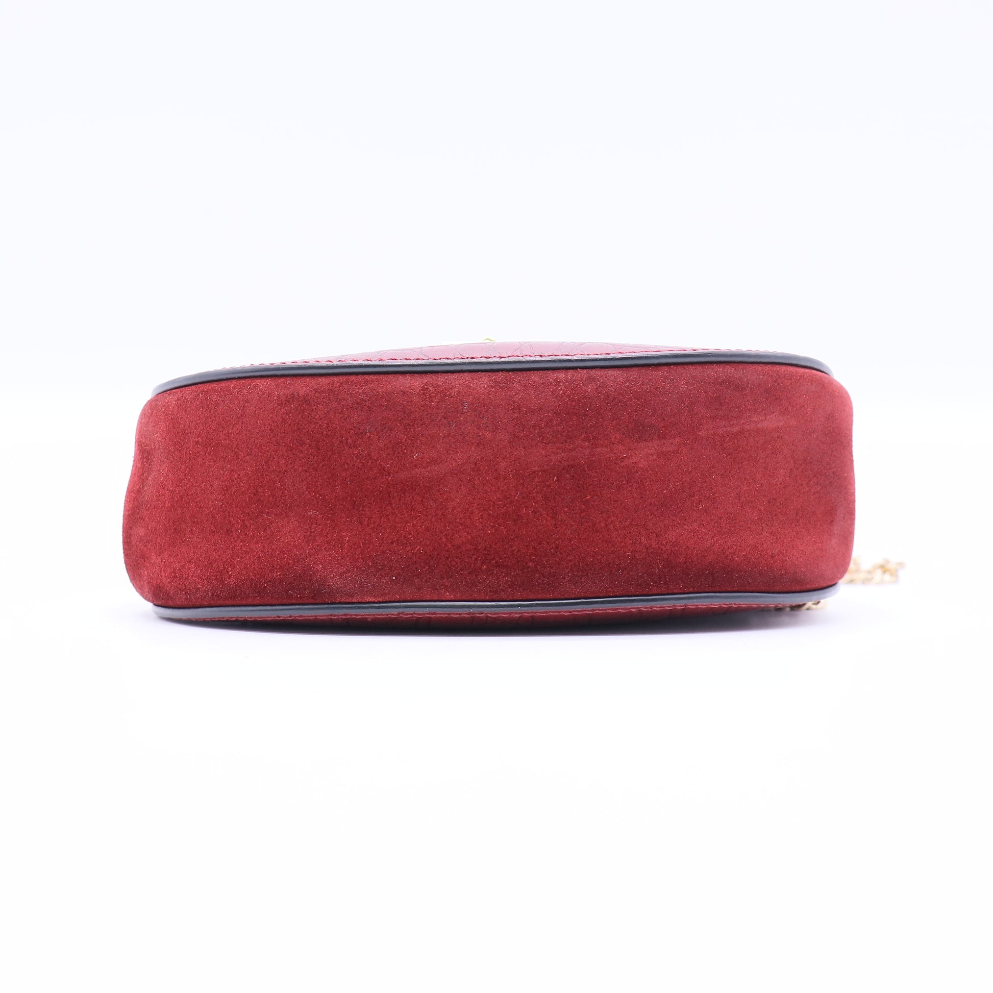 Drew Crossbody Bag Crocodile Embossed Leather Mini  B20840
