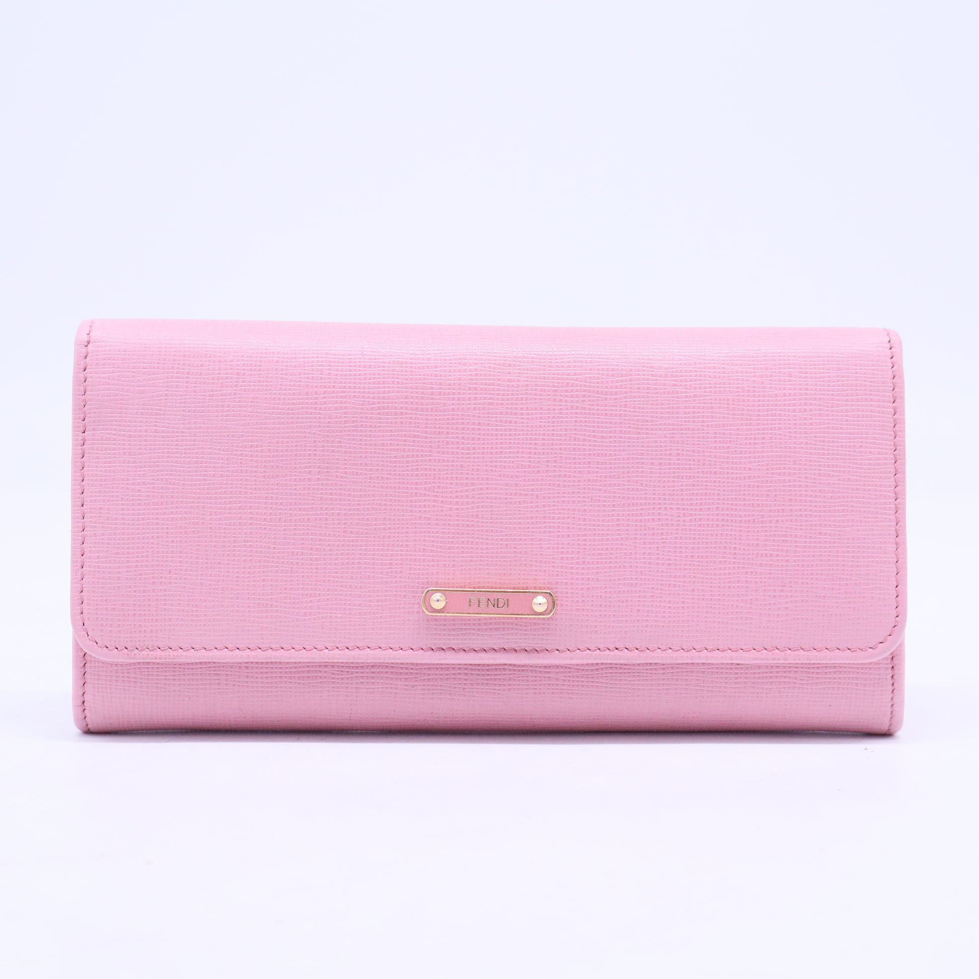 Magenta Leather Crayons Continental Wallet W20432