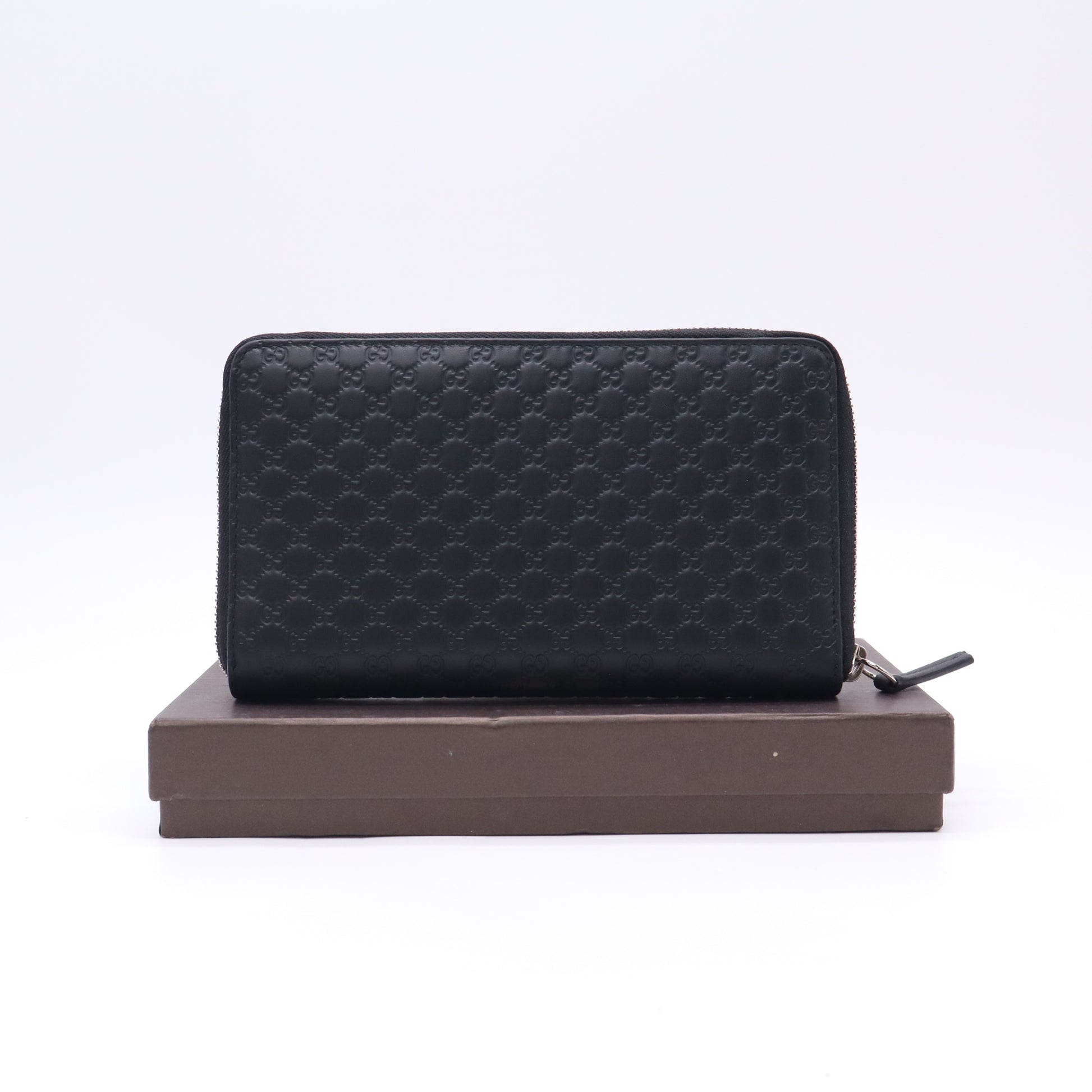 Micro Guccissima Leather Long Zippy Organizer Wallet W22811