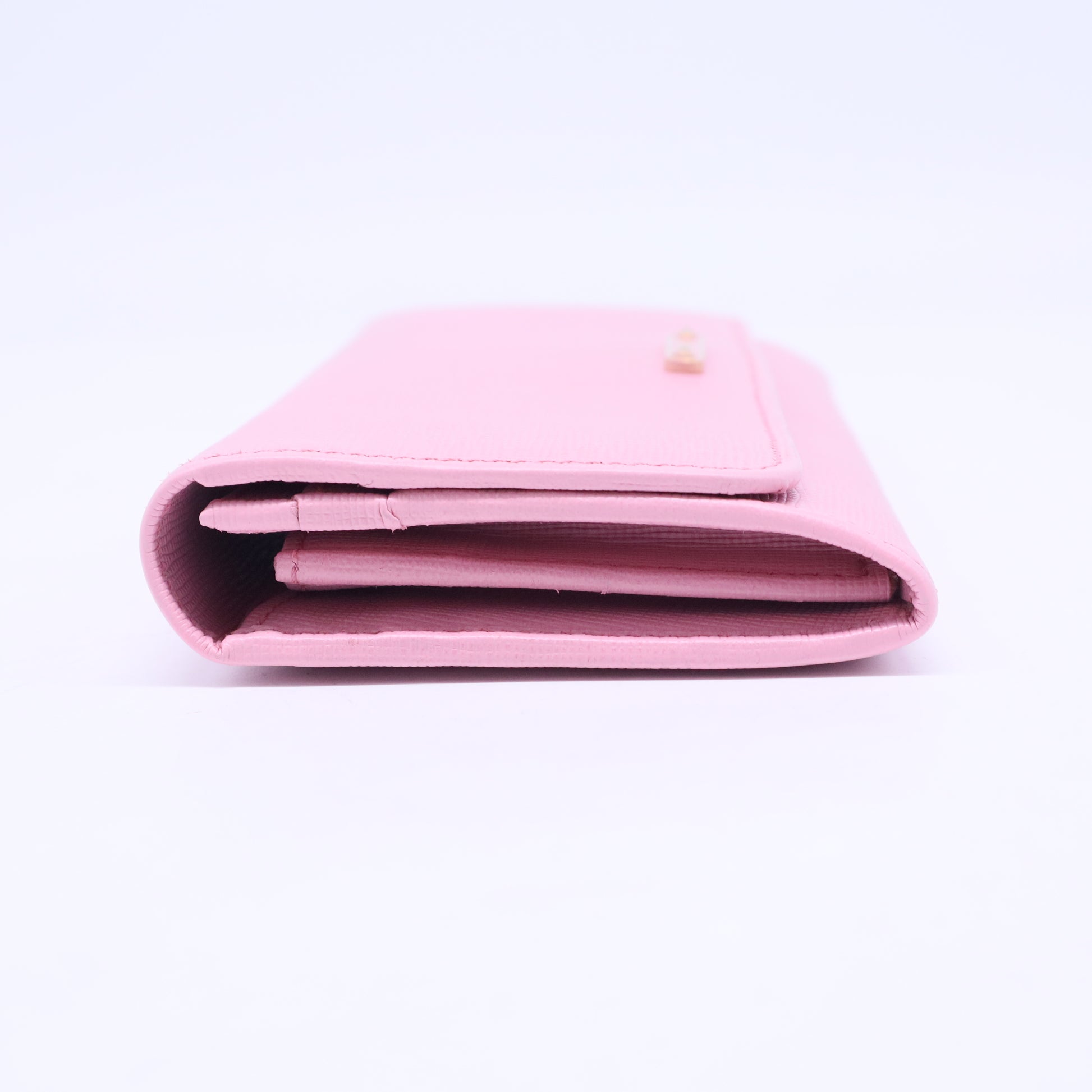 Magenta Leather Crayons Continental Wallet W20432