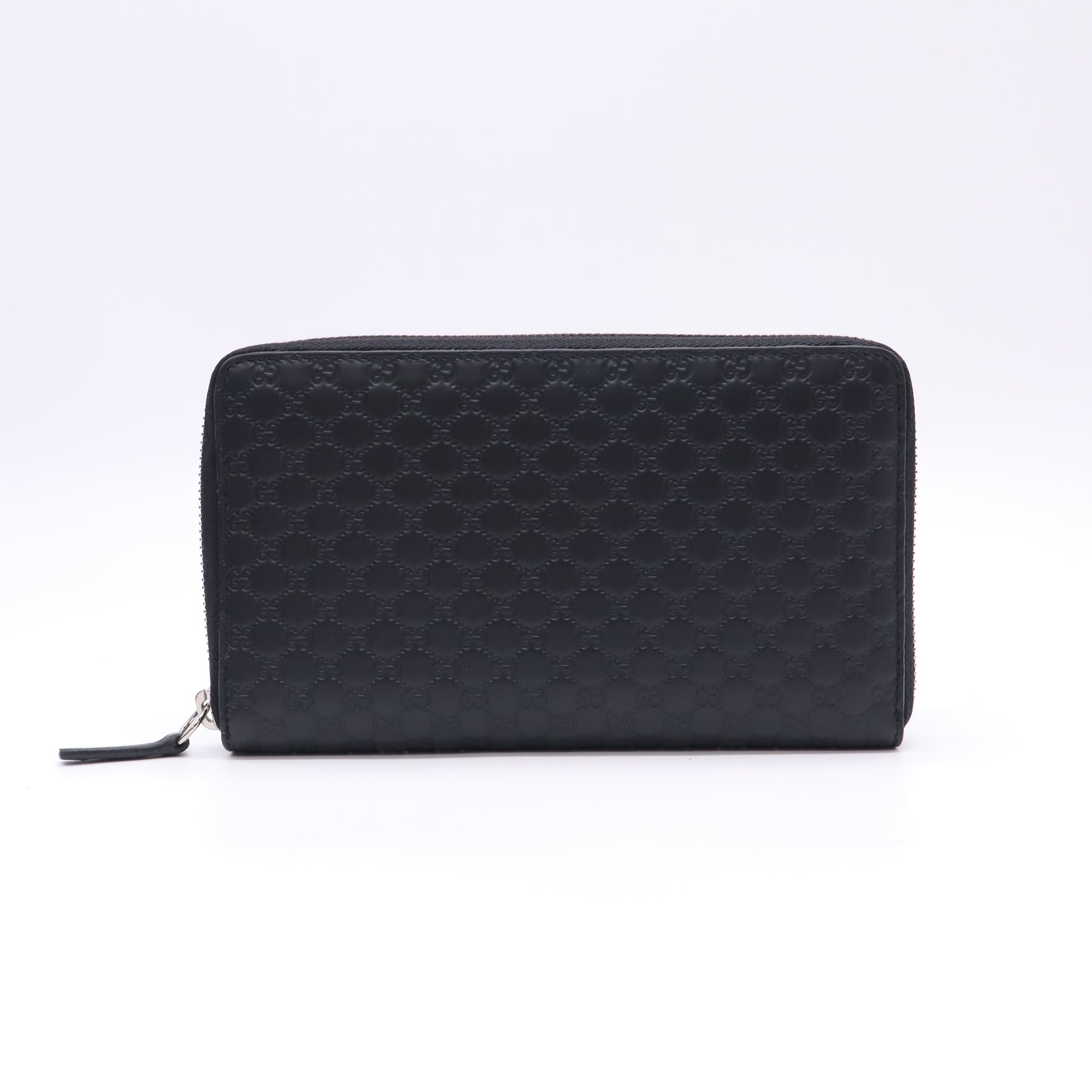Micro Guccissima Leather Long Zippy Organizer Wallet W22811
