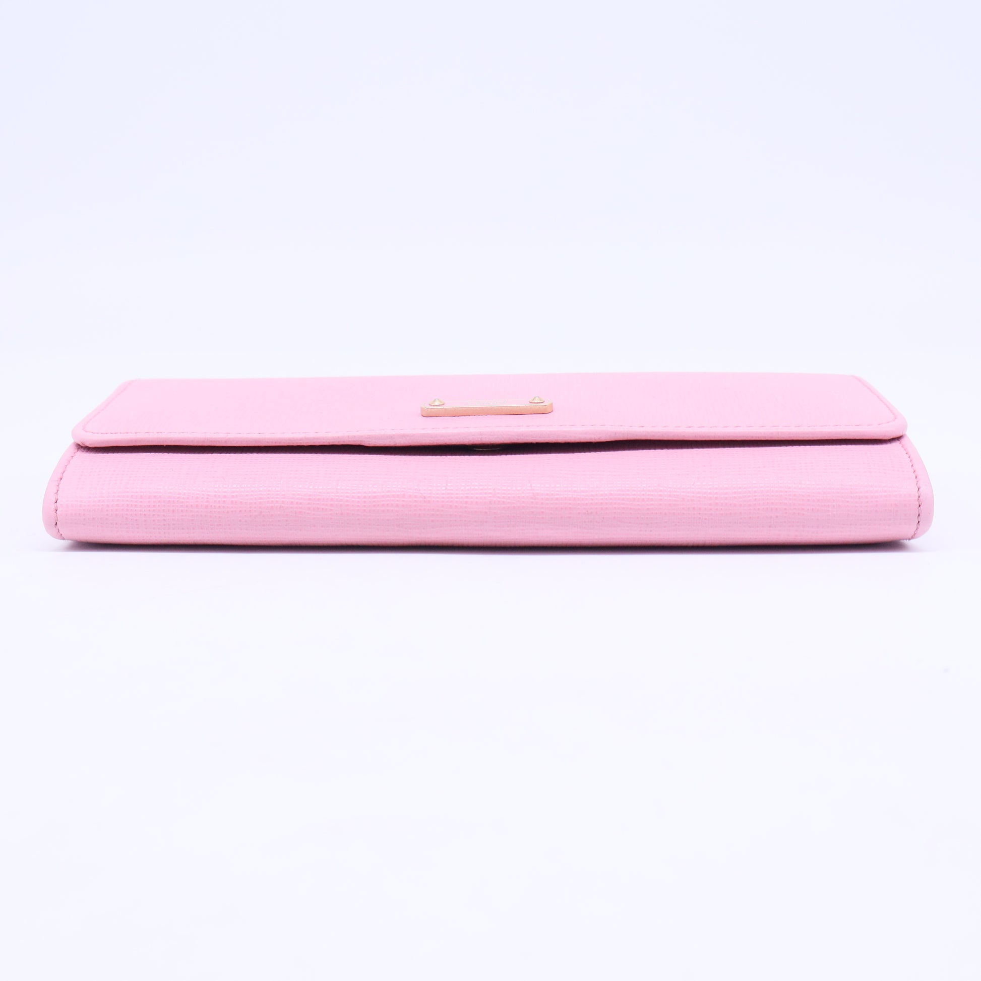 Magenta Leather Crayons Continental Wallet W20432