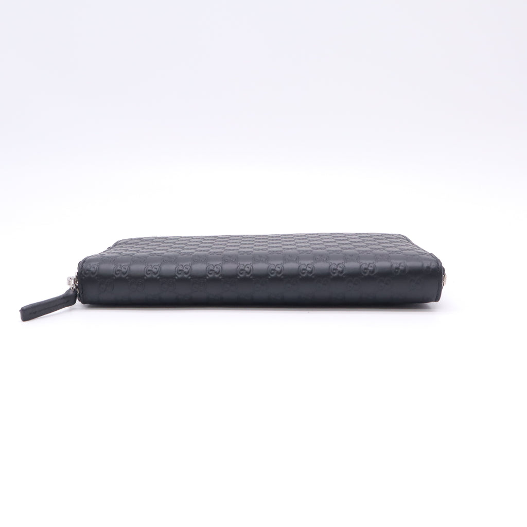 Micro Guccissima Leather Long Zippy Organizer Wallet W22811