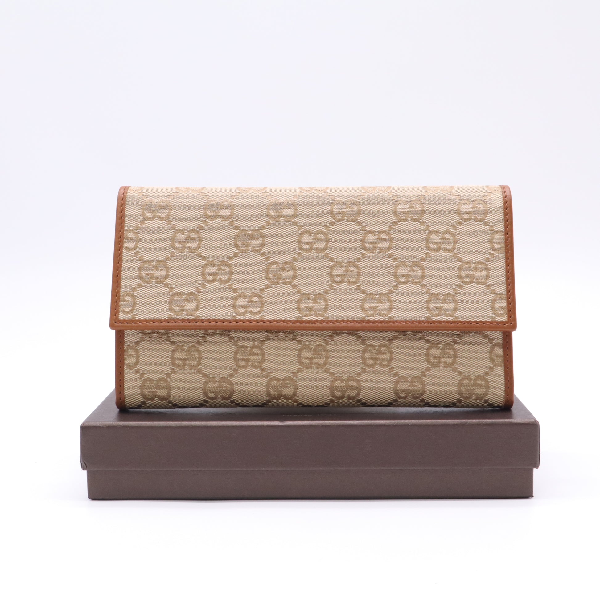 Gucci GG Canvas Continental Long Wallet W22813