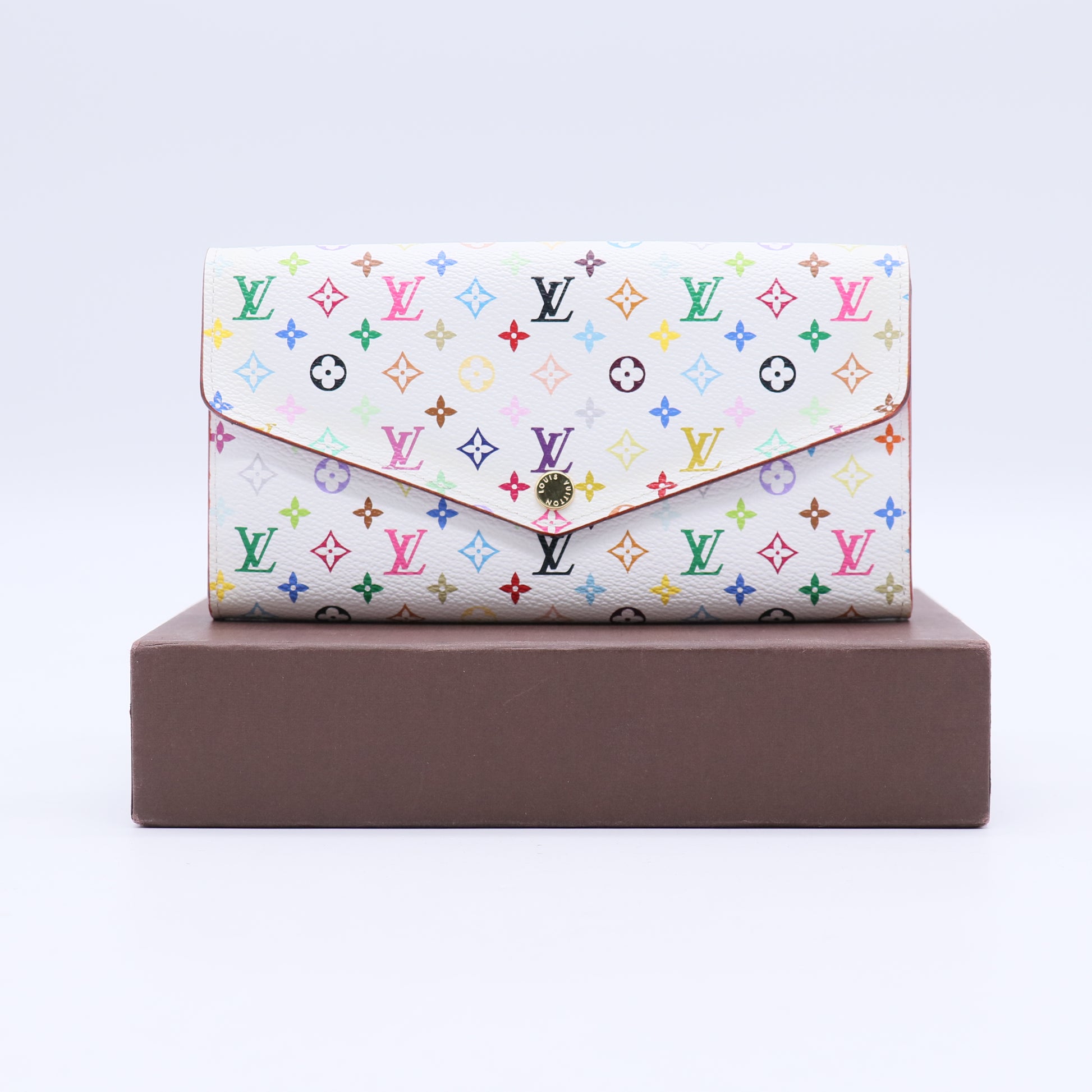 Sarah Wallet Monogram Multicolor Twins LDJ3695