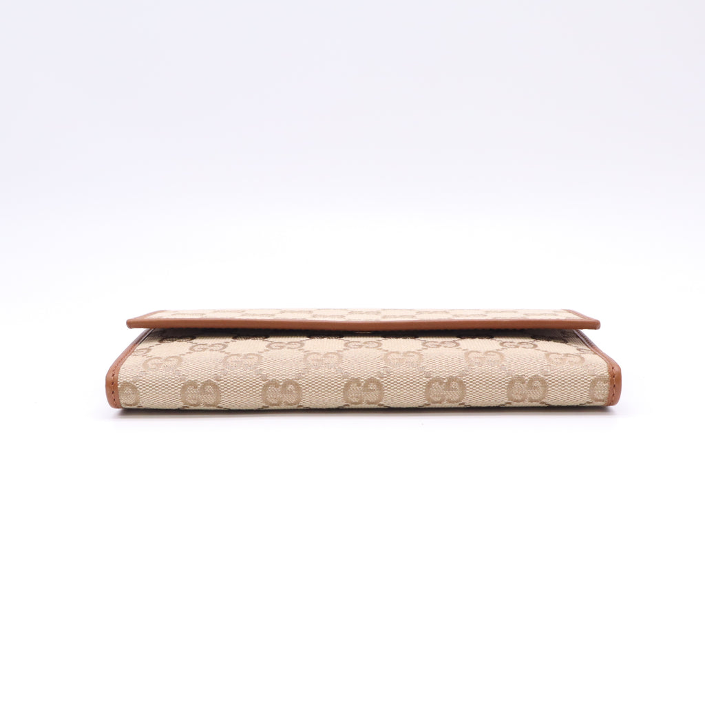 Gucci GG Canvas Continental Long Wallet W22813