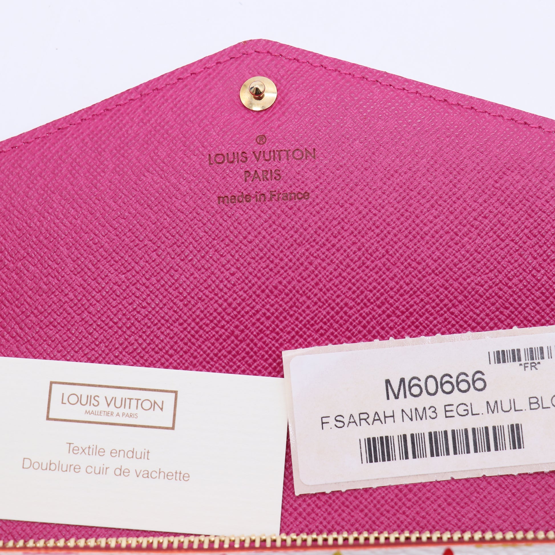 Sarah Wallet Monogram Multicolor Twins LDJ3695