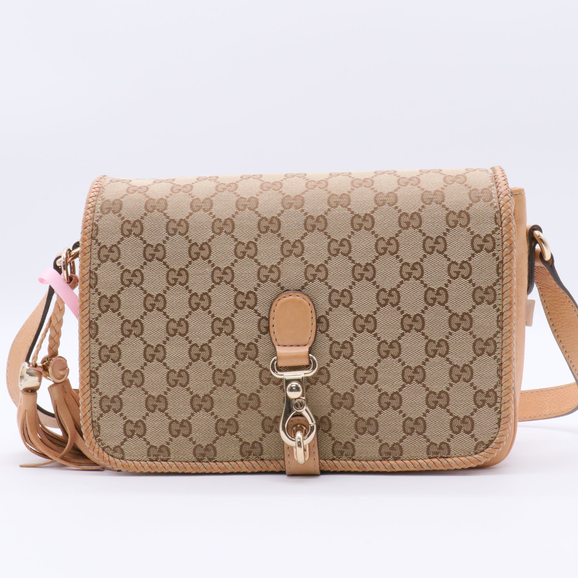 Marrakech Messenger Bag GG Canvas Medium Twins For Gisel
