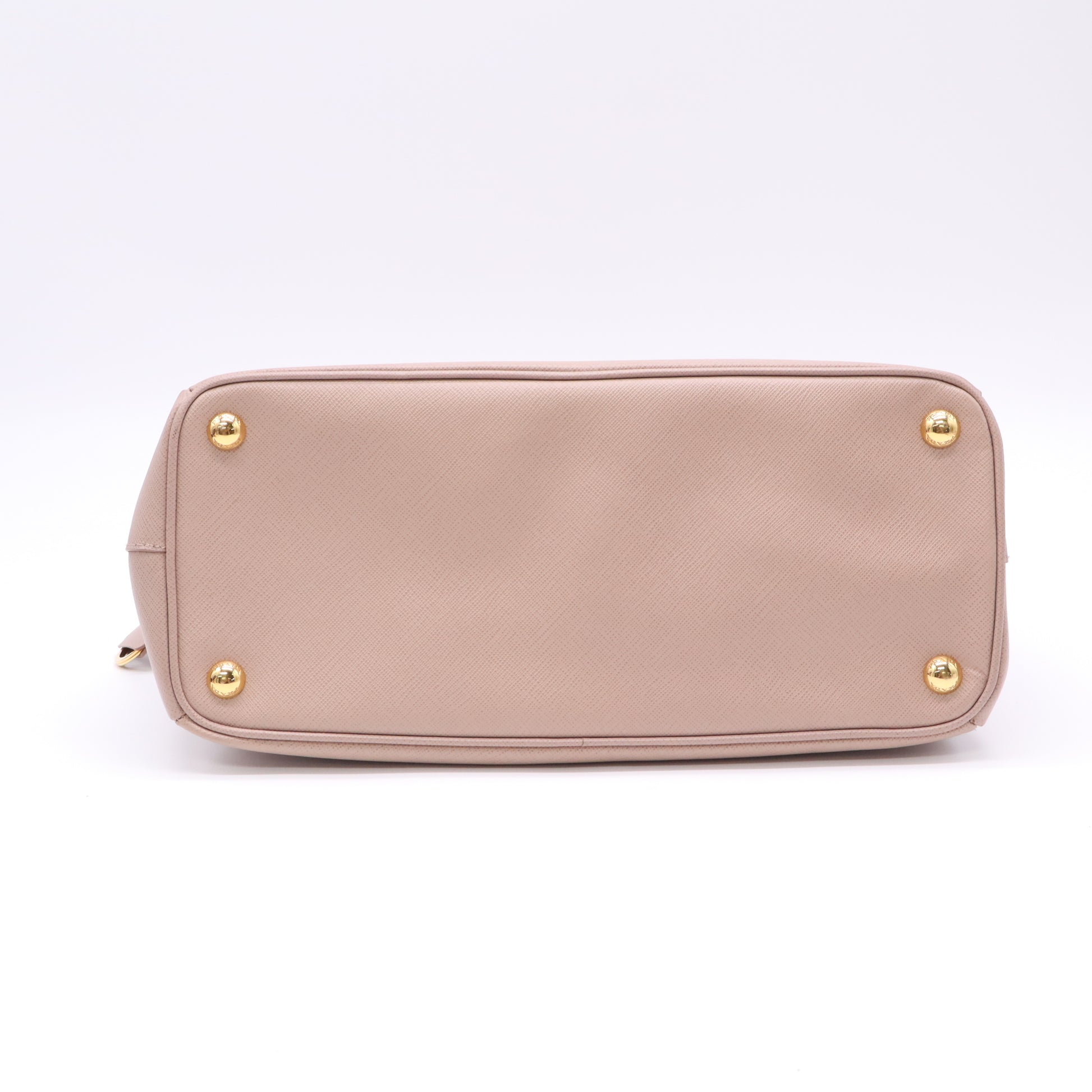 Saffiano Small Galleria Double Zip Tote Cammeo B22601