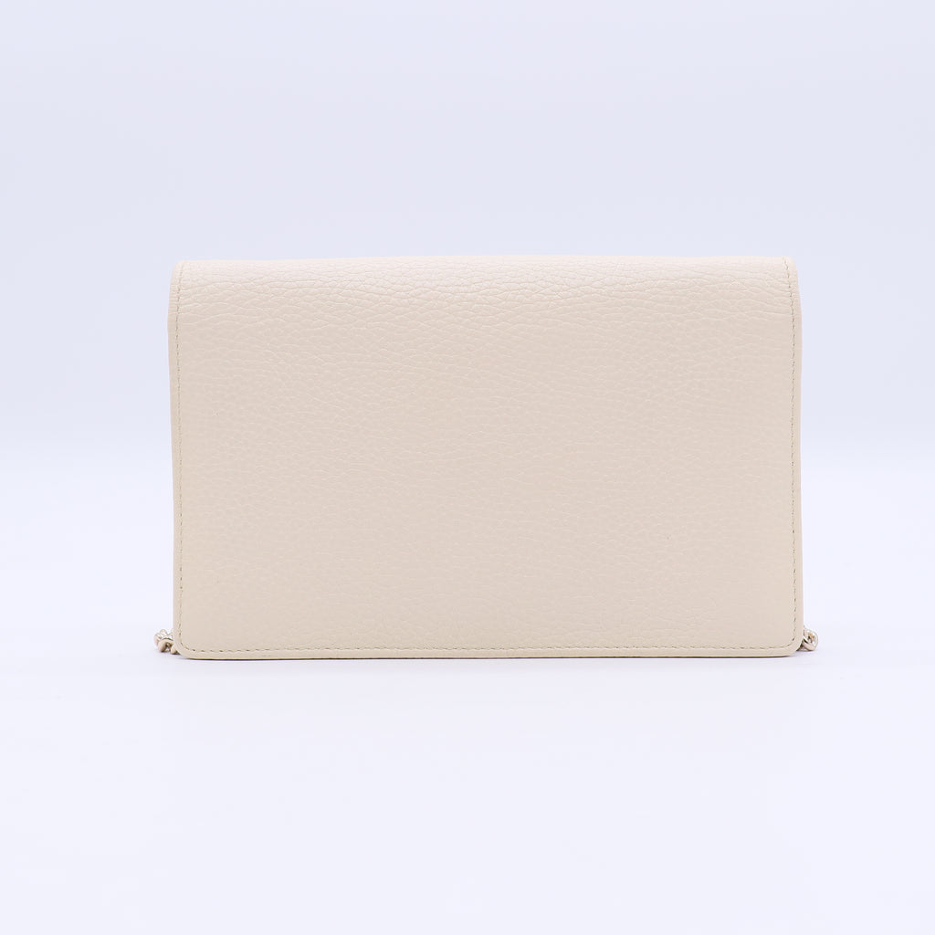 Soho Wallet on Chain Leather Twins W20650