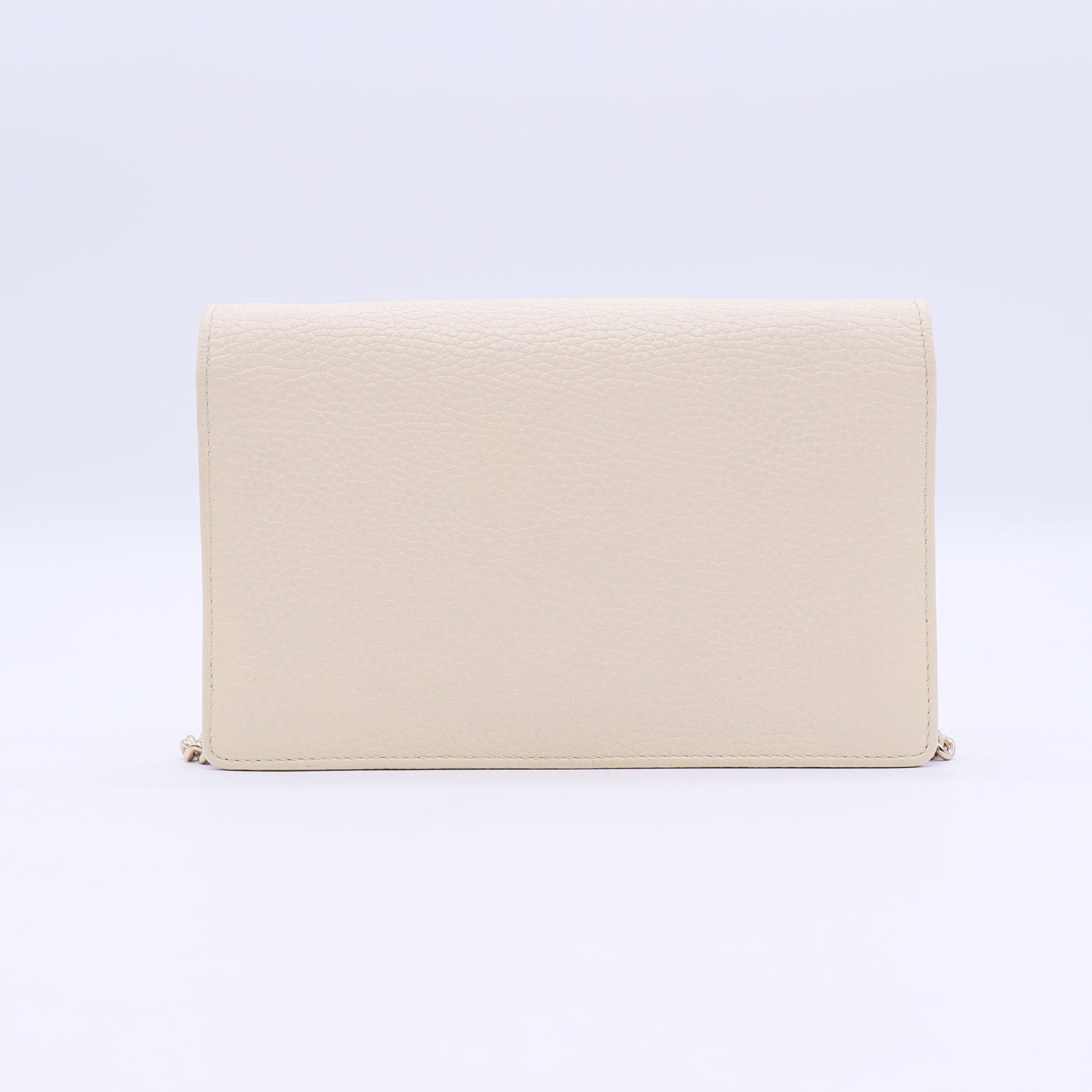 Soho Wallet on Chain Leather Twins W20650