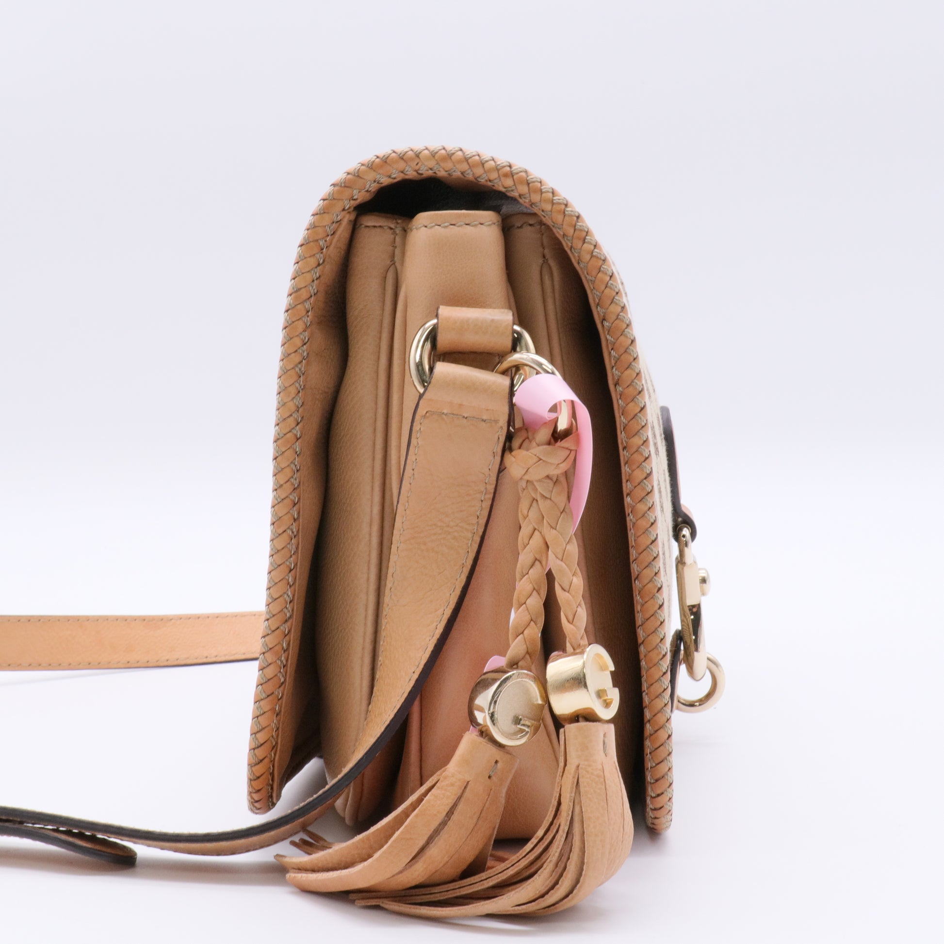 Marrakech Messenger Bag GG Canvas Medium Twins For Gisel