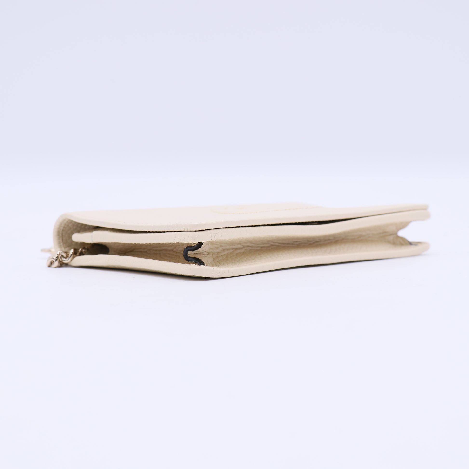 Soho Wallet on Chain Leather Twins W20650