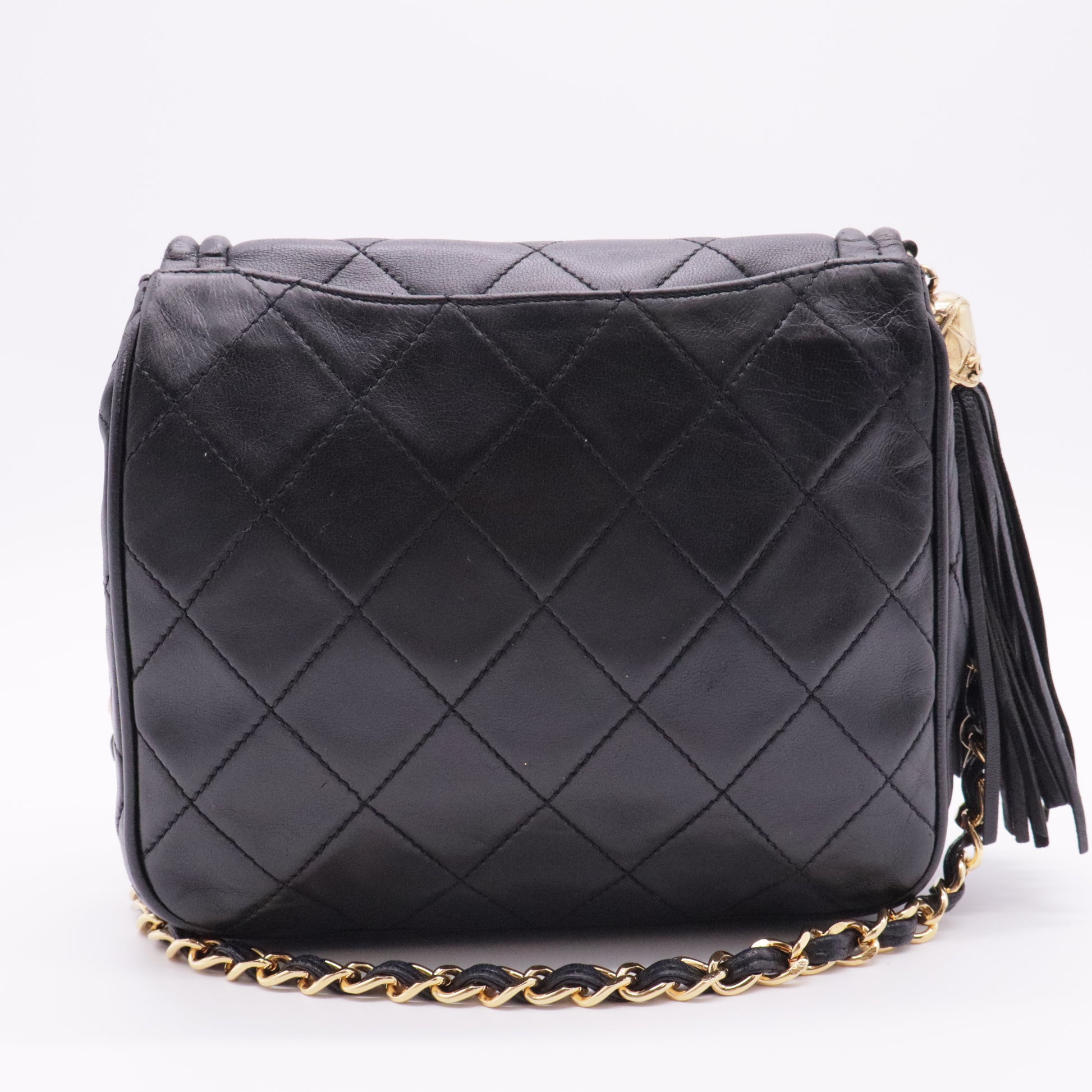 Chanel CC Matelasse Tassel Flap Crossbody