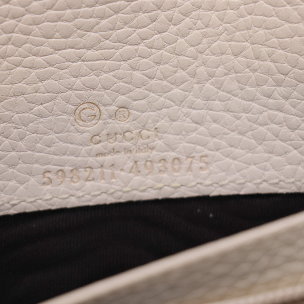 Soho Wallet on Chain Leather Twins W20650