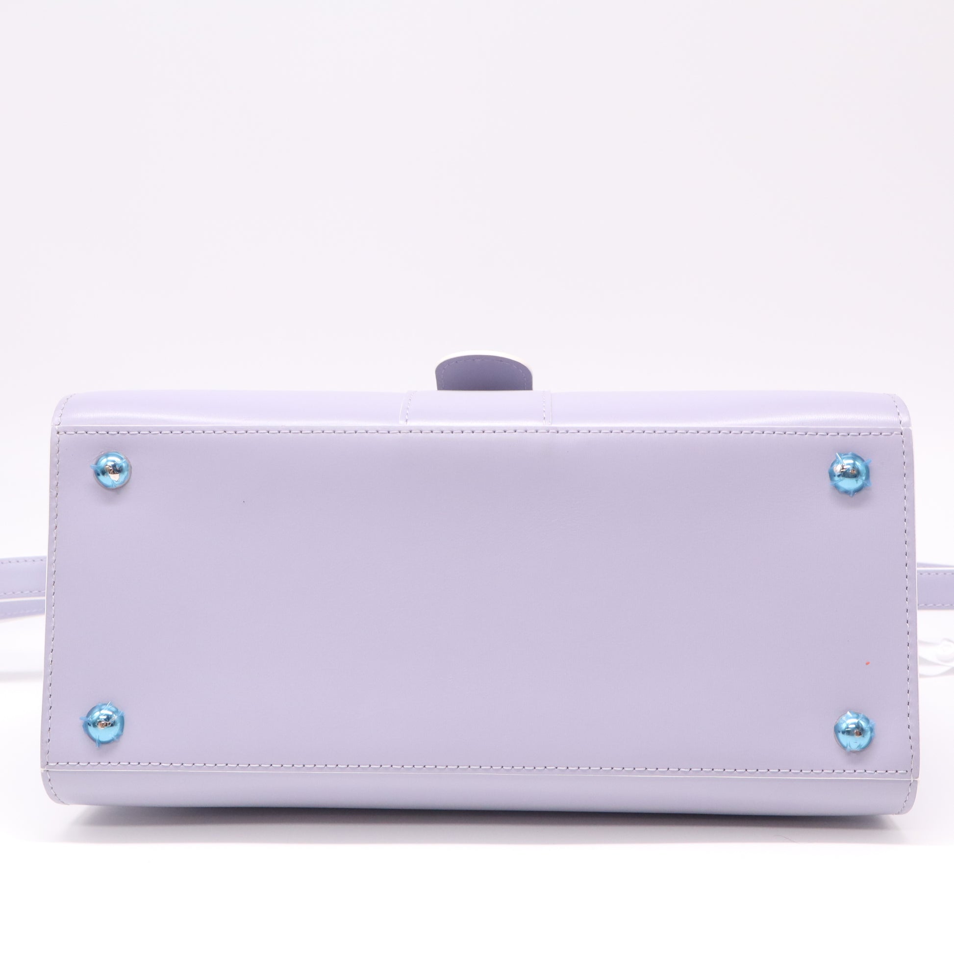 Delvaux Brillant Top Handle Bag Leather MM Twins B22458